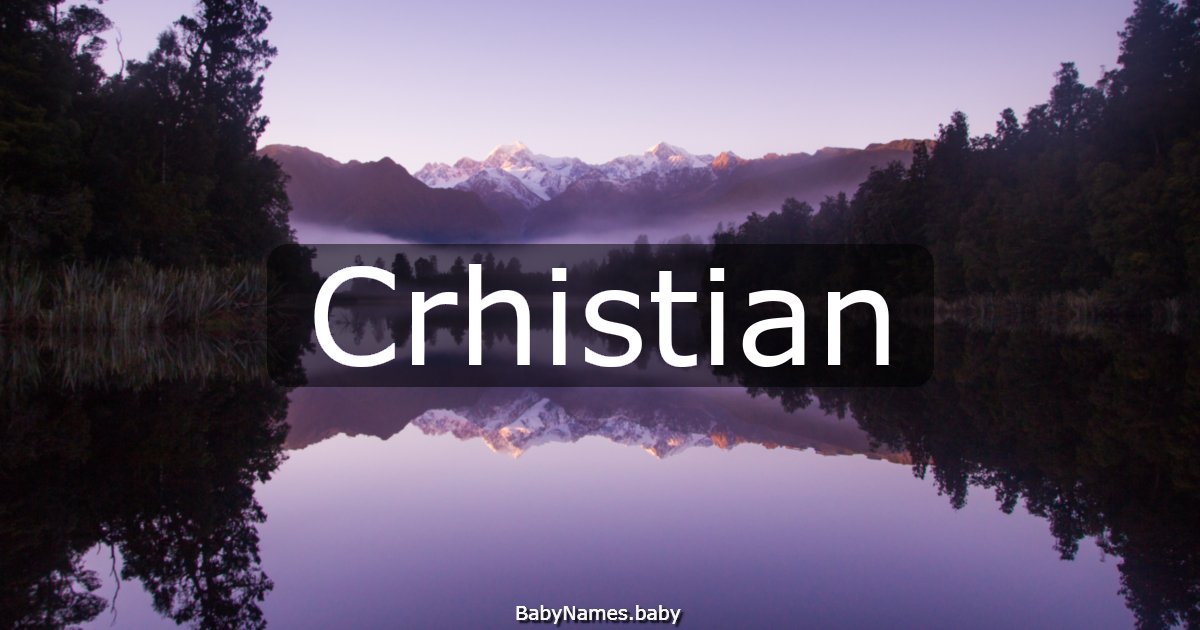 Crhistian