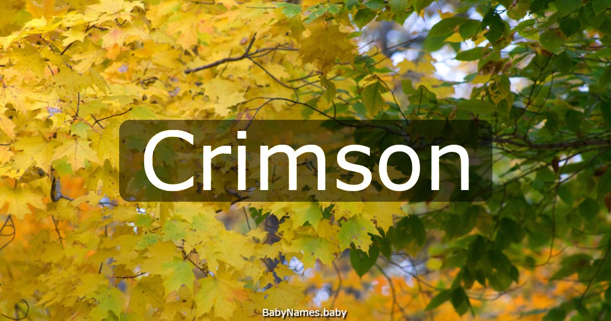 Crimson