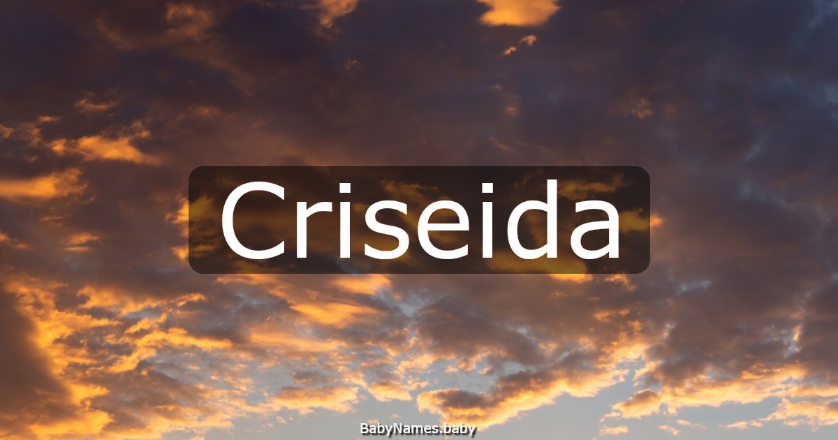 Criseida