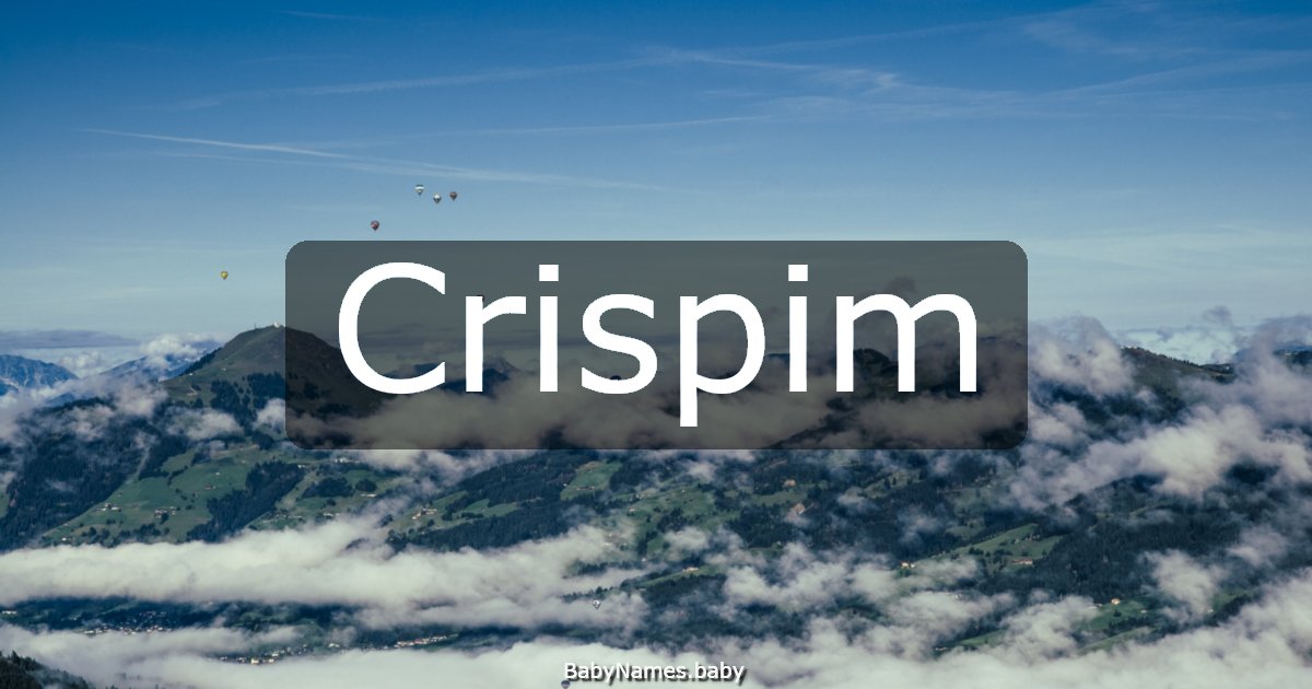 Crispim