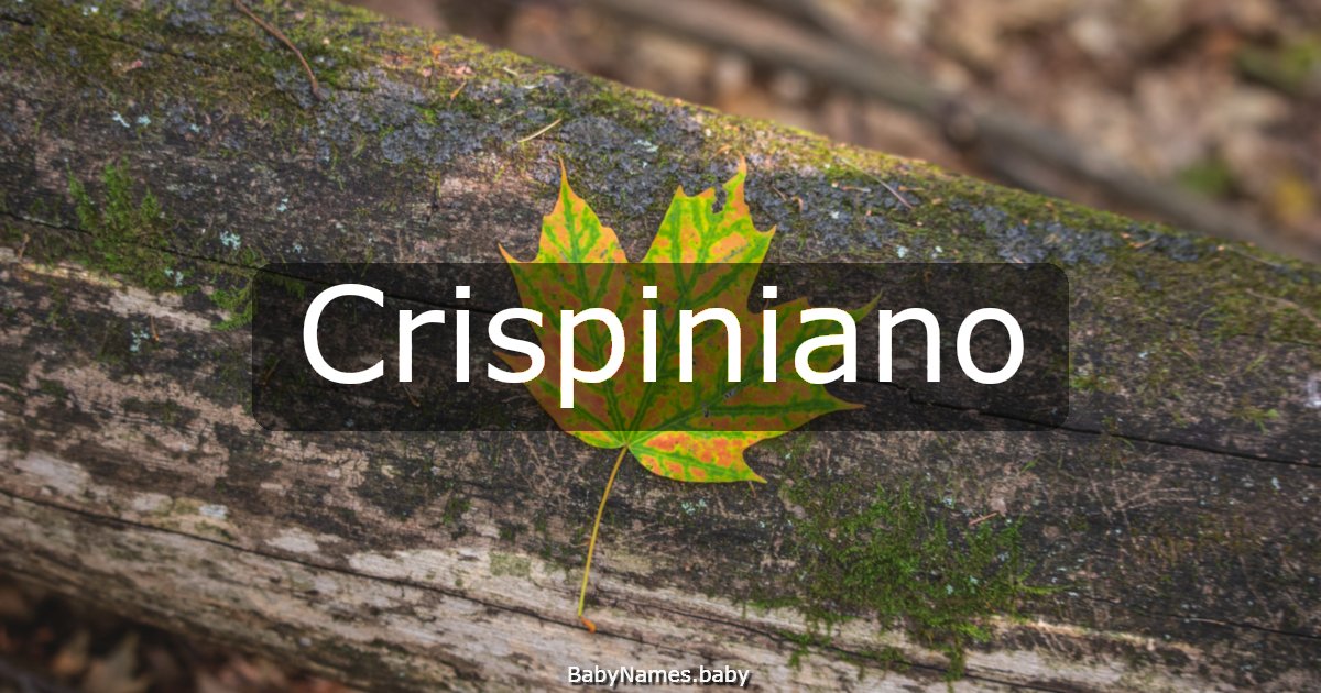 Crispiniano