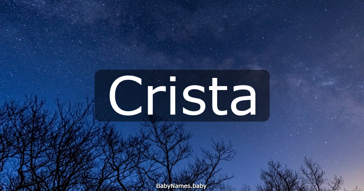 Crista