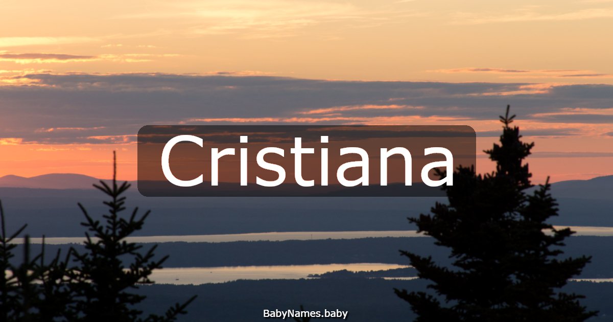 Cristiana