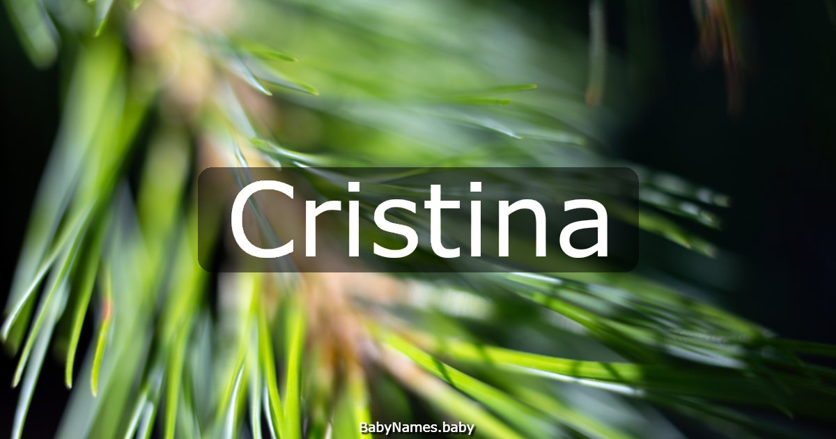 Cristina