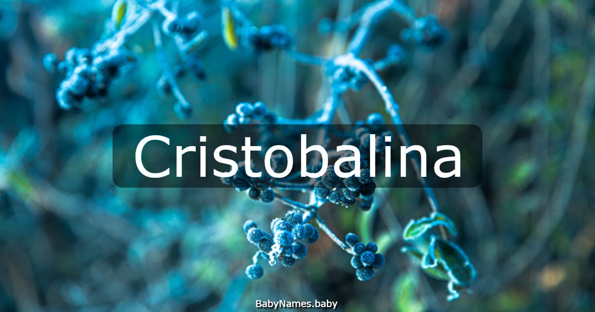 Cristobalina