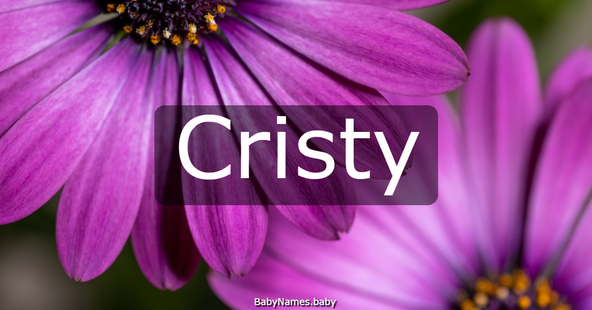 Cristy