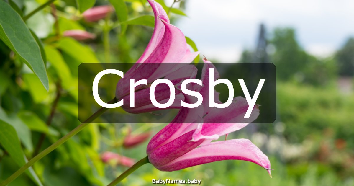 Crosby