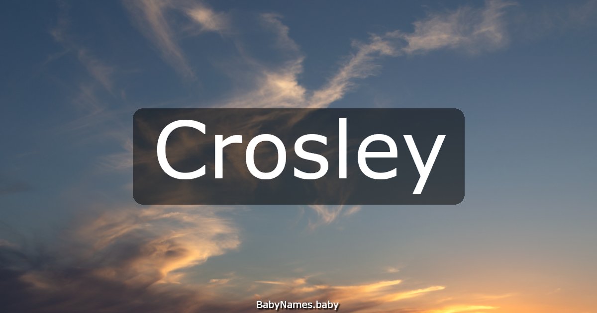 Crosley