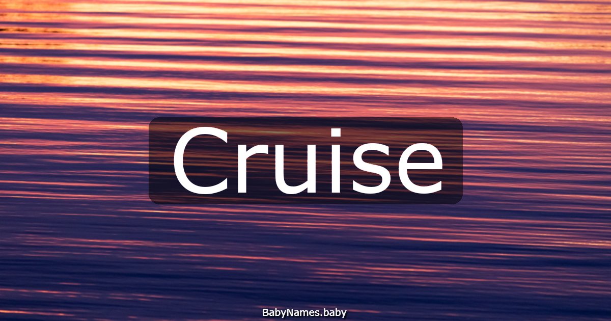 Cruise