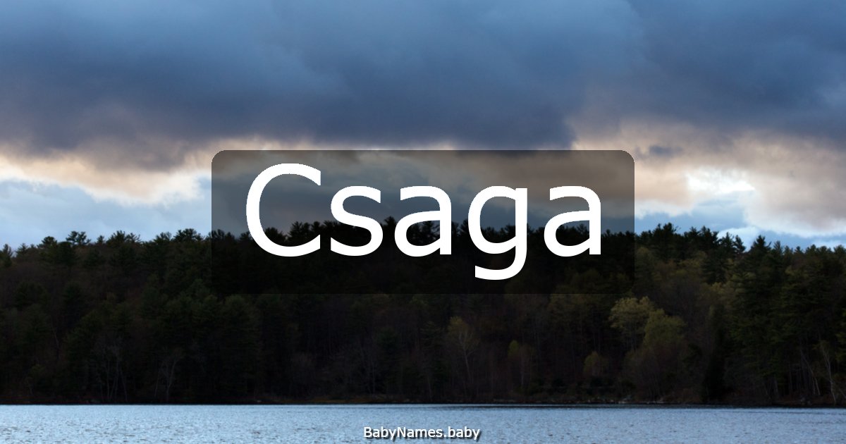 Csaga