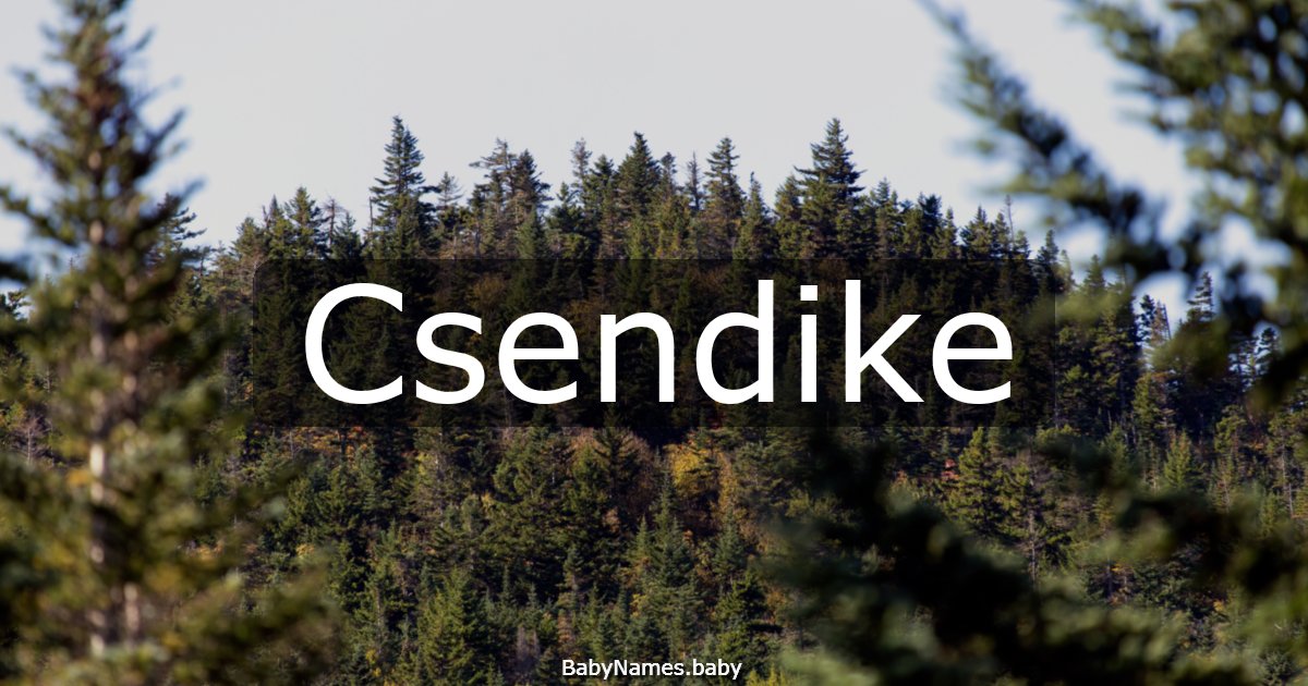 Csendike