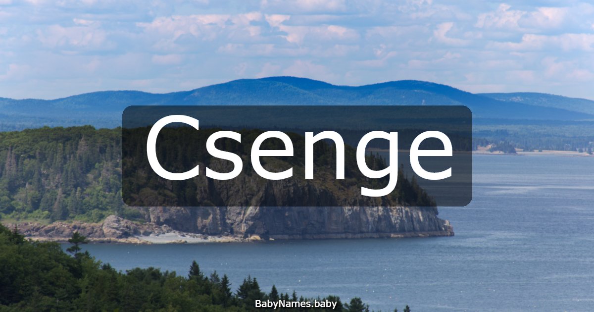 Csenge