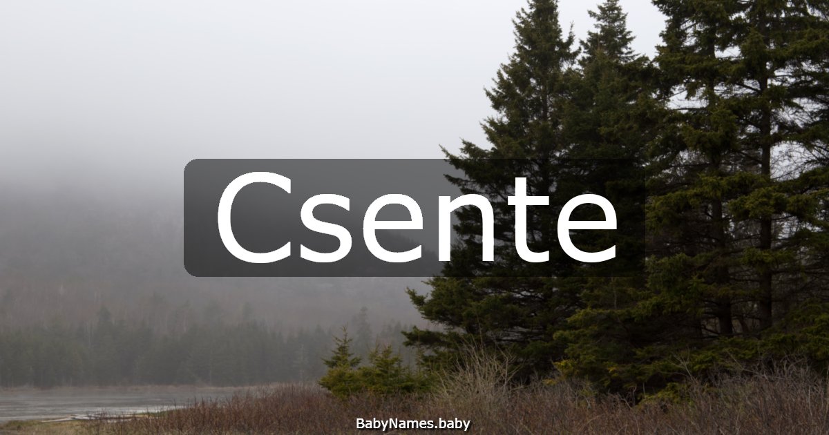 Csente