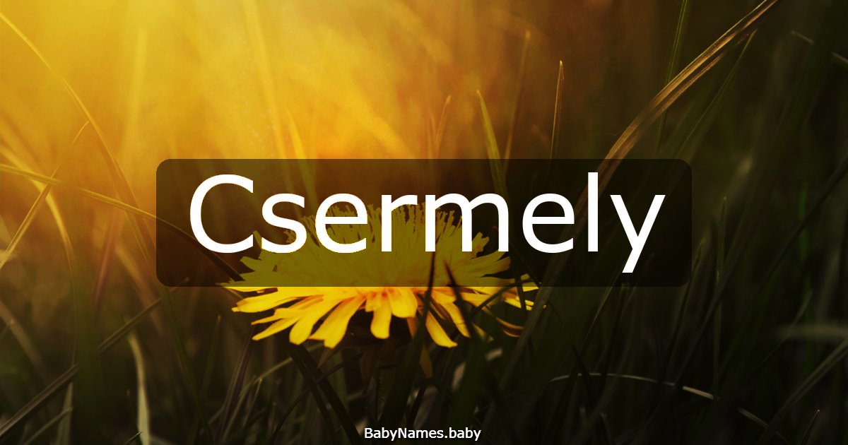 Csermely