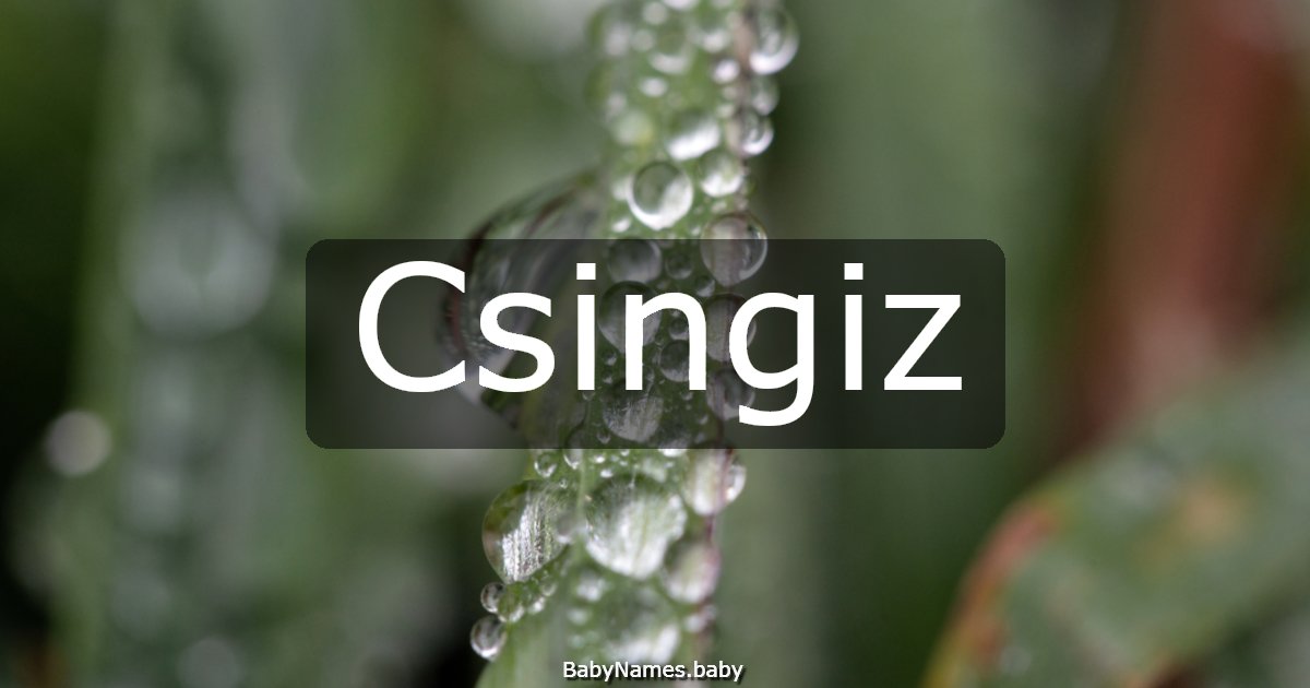 Csingiz