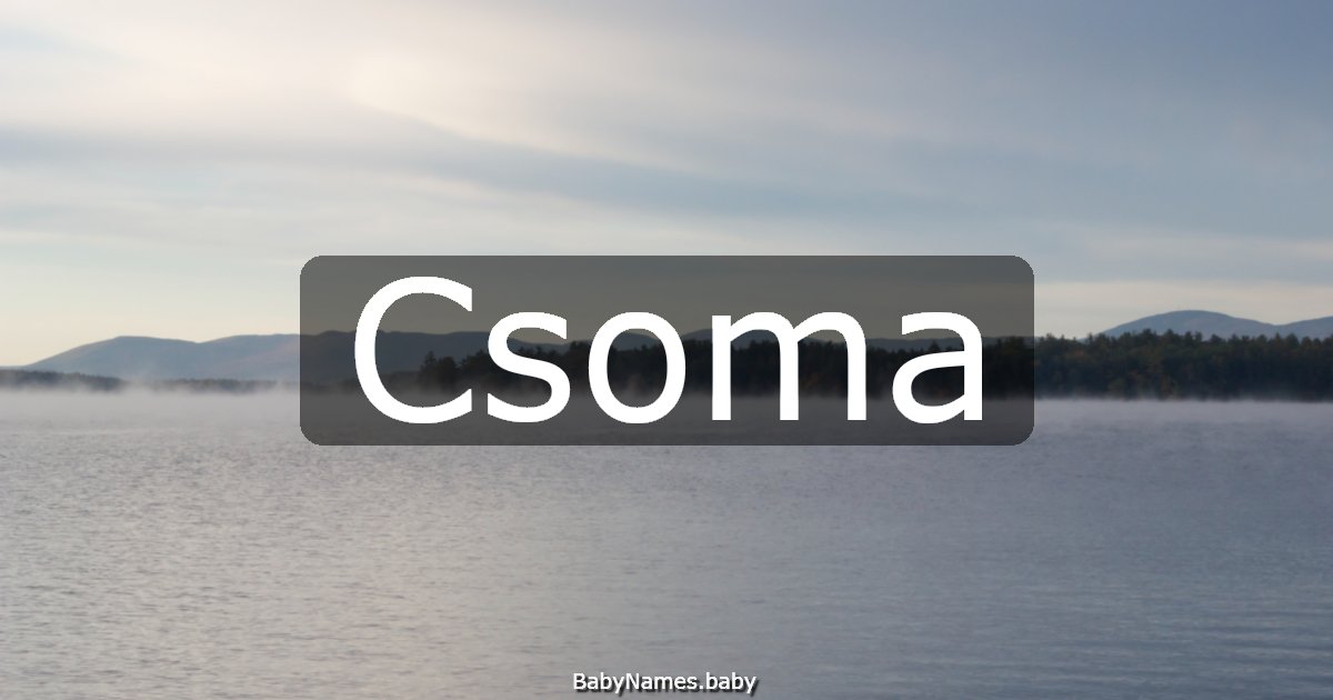 Csoma