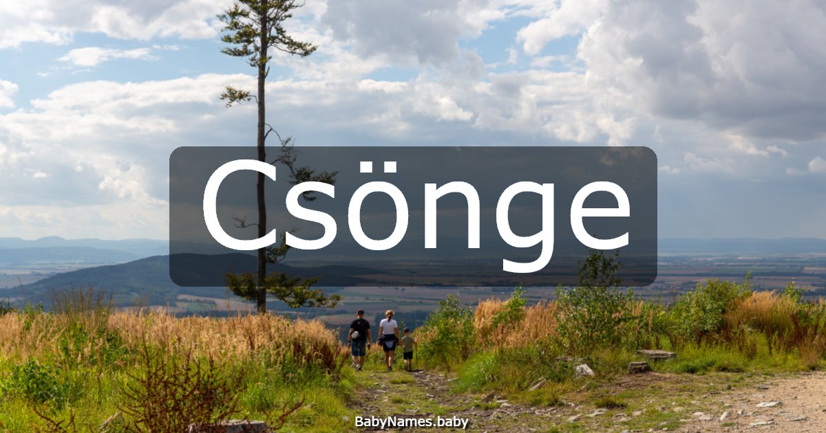 Csönge