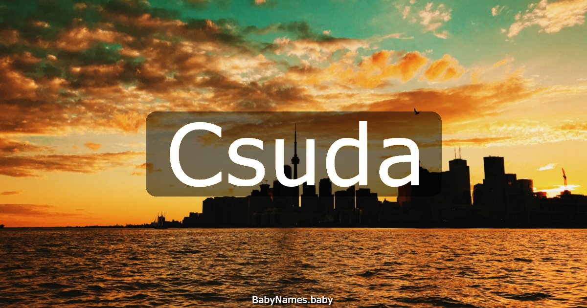Csuda