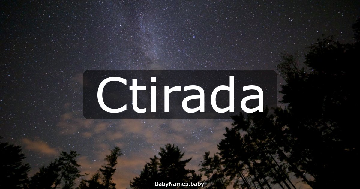 Ctirada