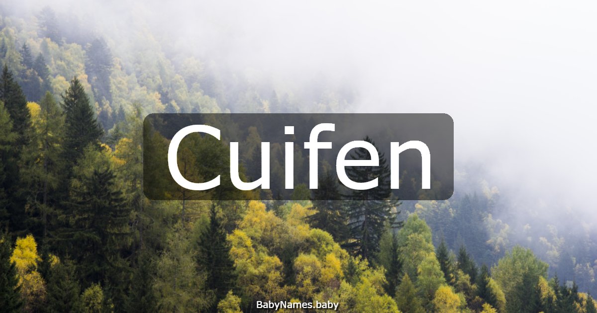 Cuifen