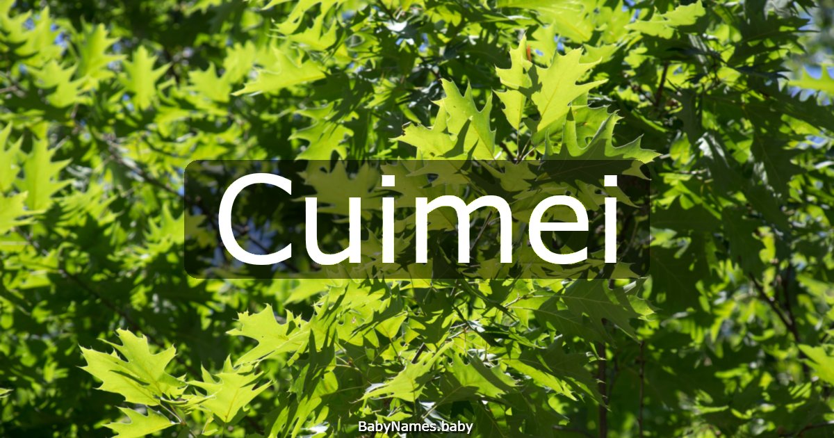 Cuimei