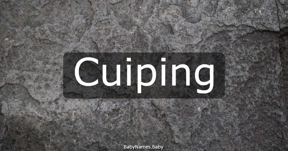 Cuiping