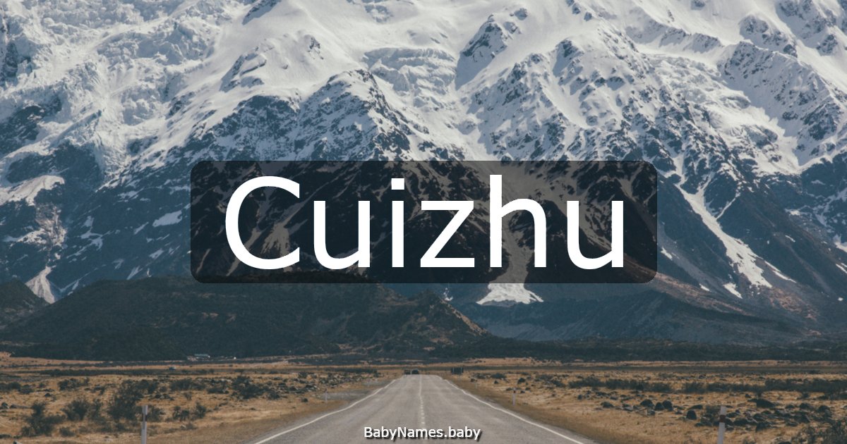 Cuizhu