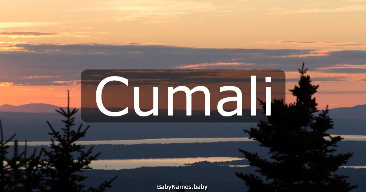 Cumali