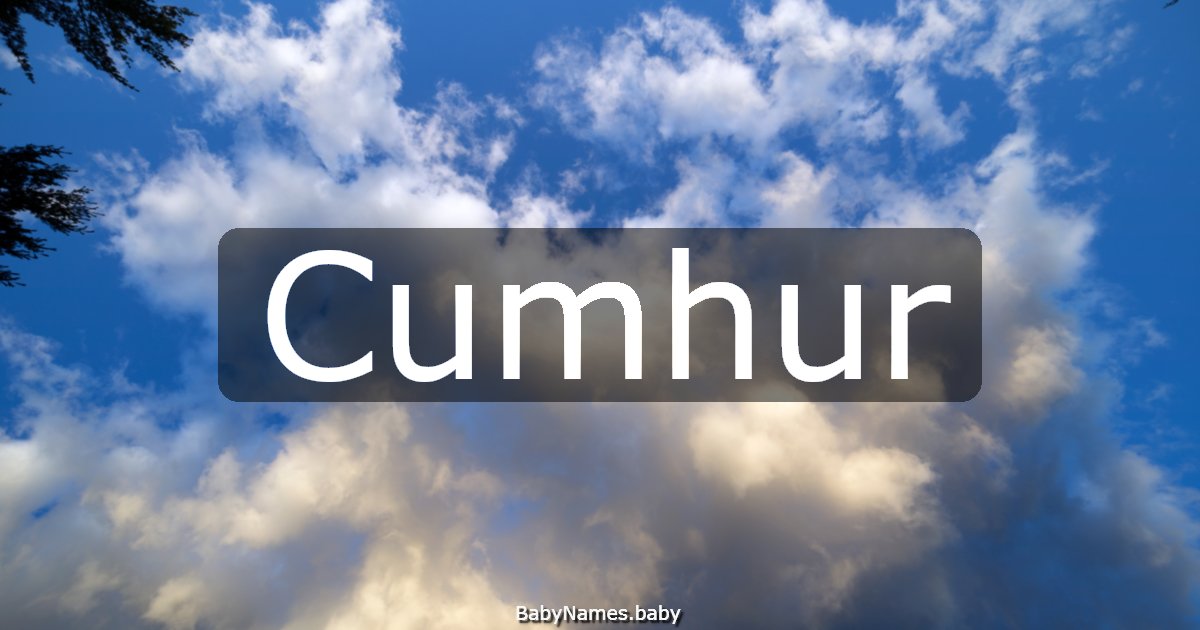 Cumhur