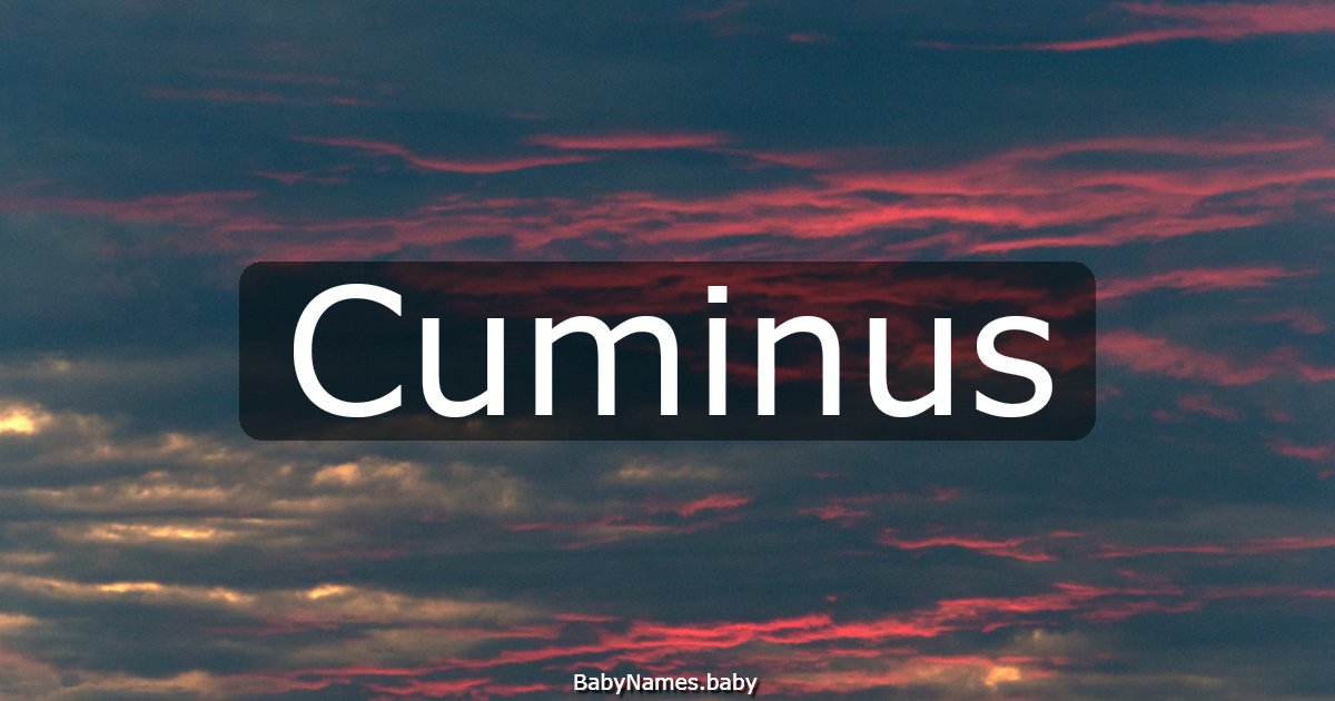 Cuminus