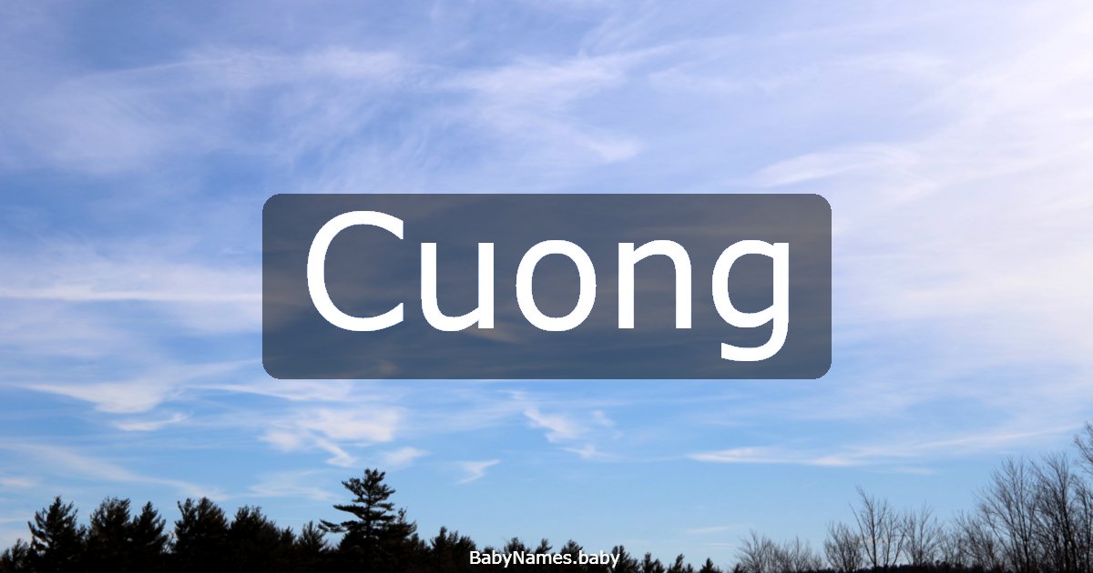 Cuong