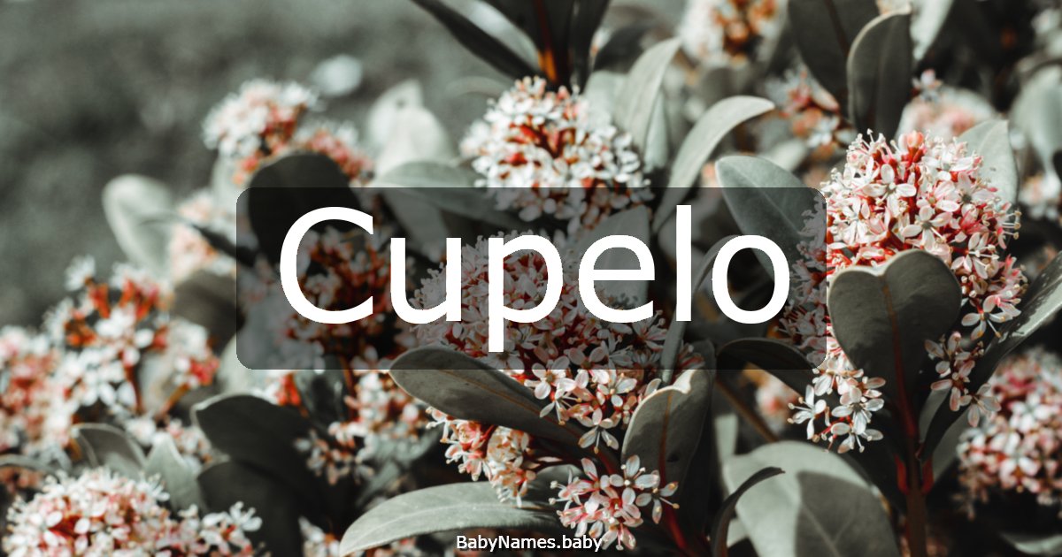 Cupelo