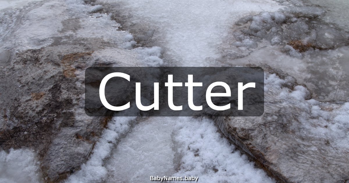 Cutter