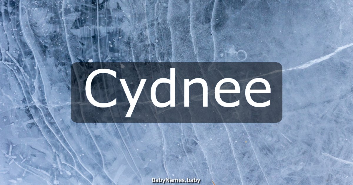 Cydnee