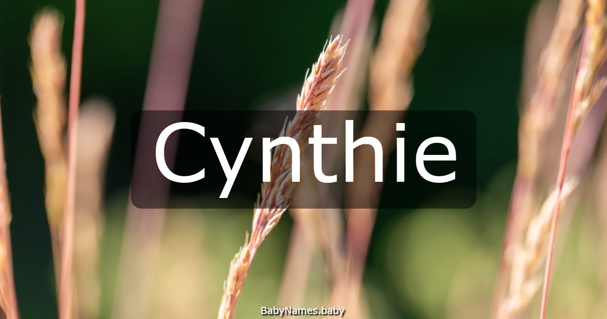 Cynthie