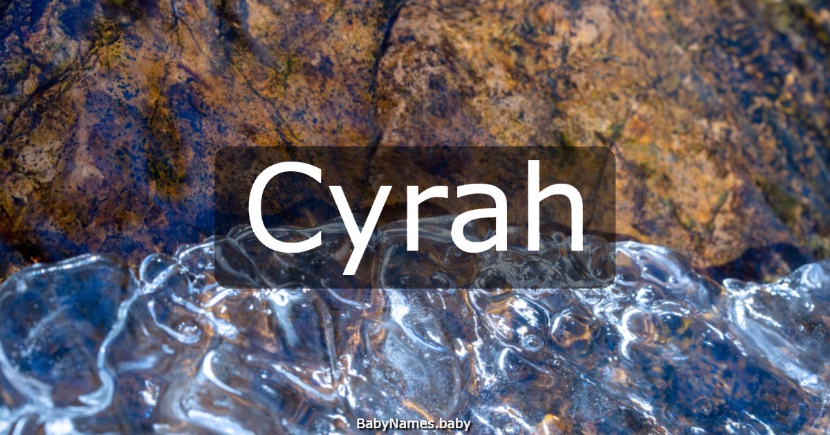 Cyrah