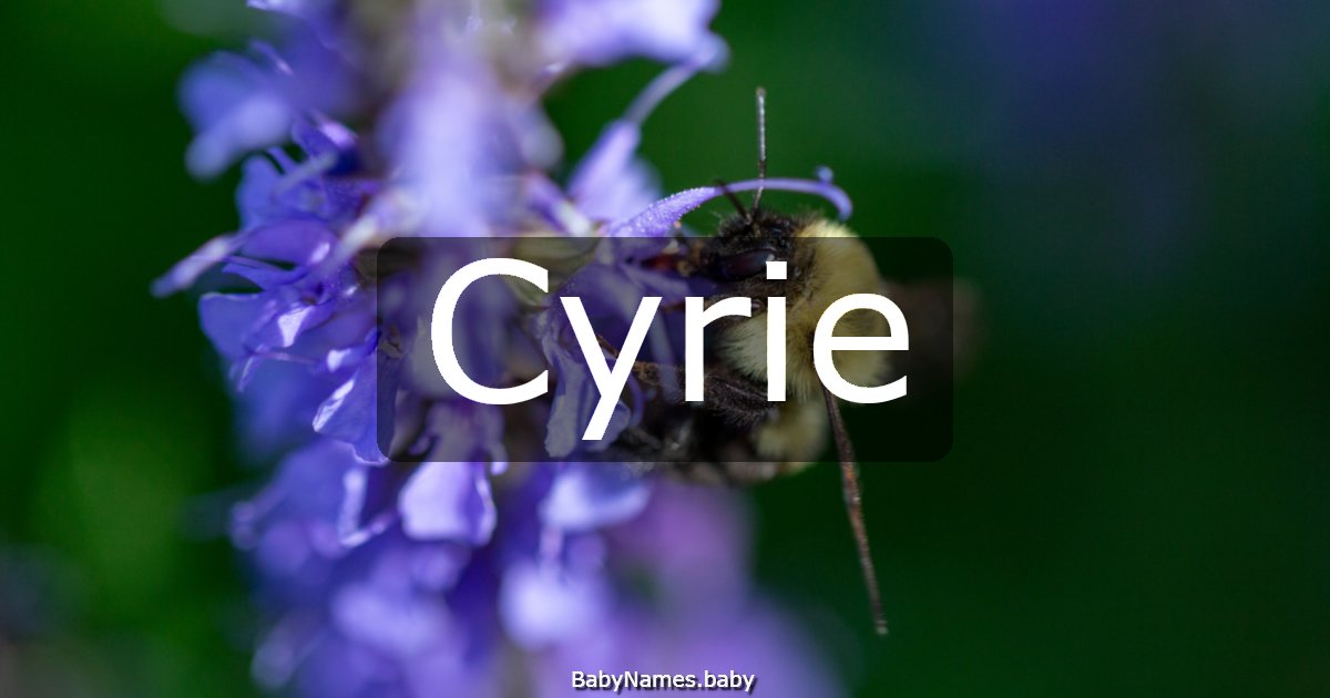 Cyrie