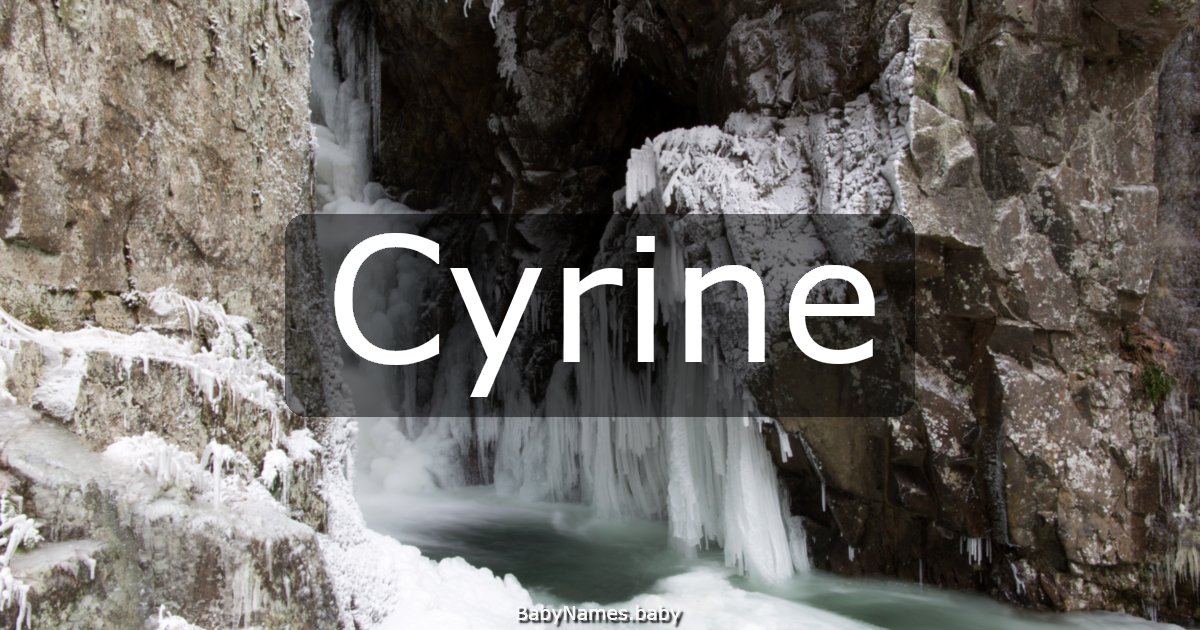 Cyrine