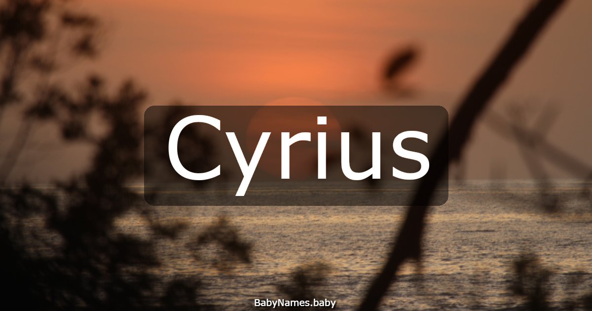 Cyrius