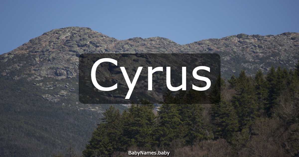 Cyrus