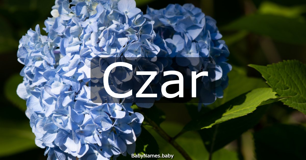 Czar