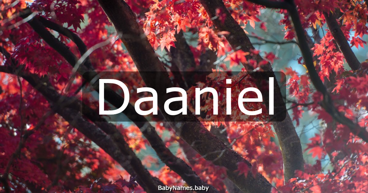 Daaniel