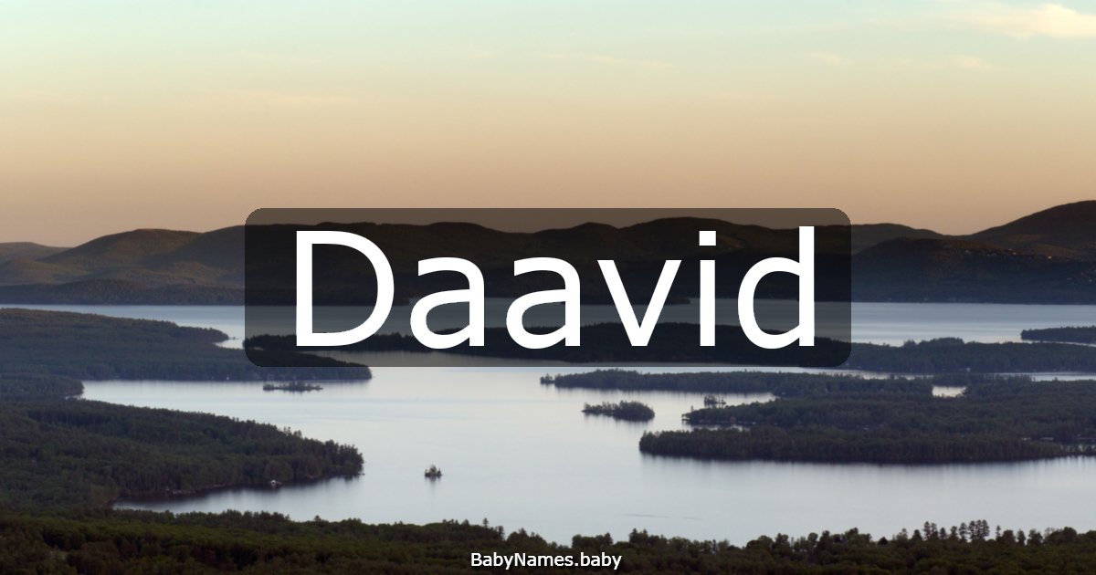 Daavid