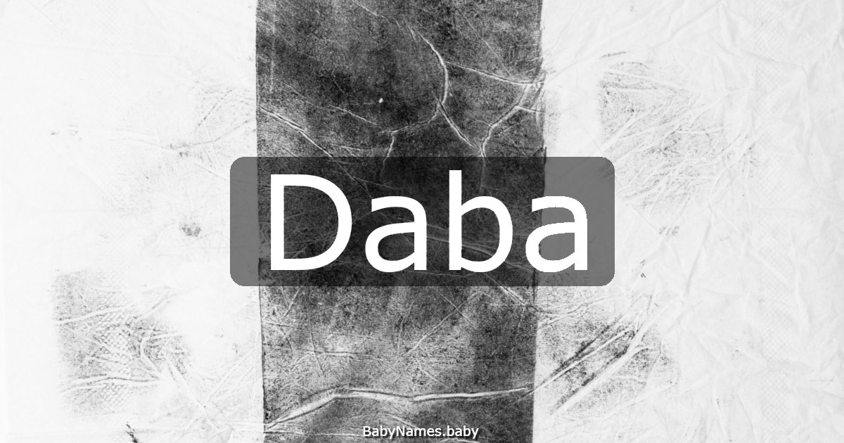 Daba