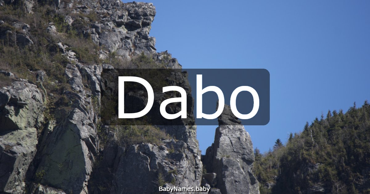 Dabo