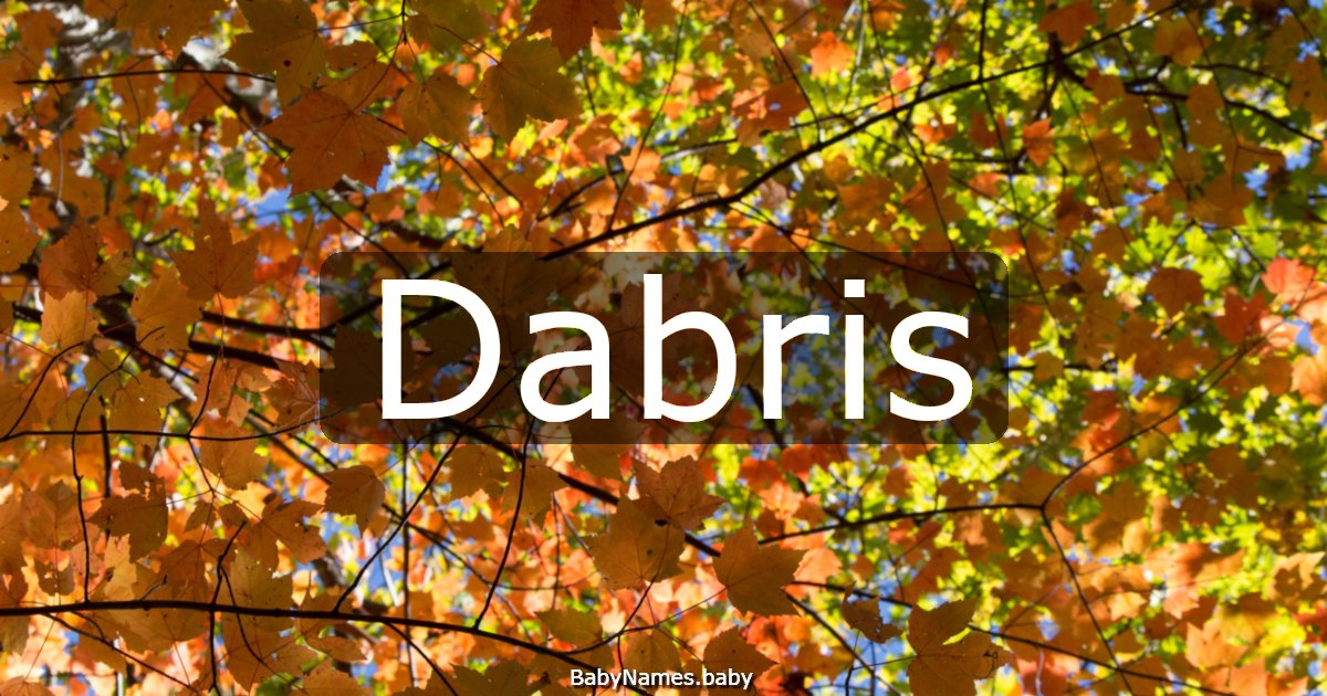 Dabris