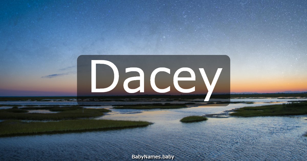 Dacey