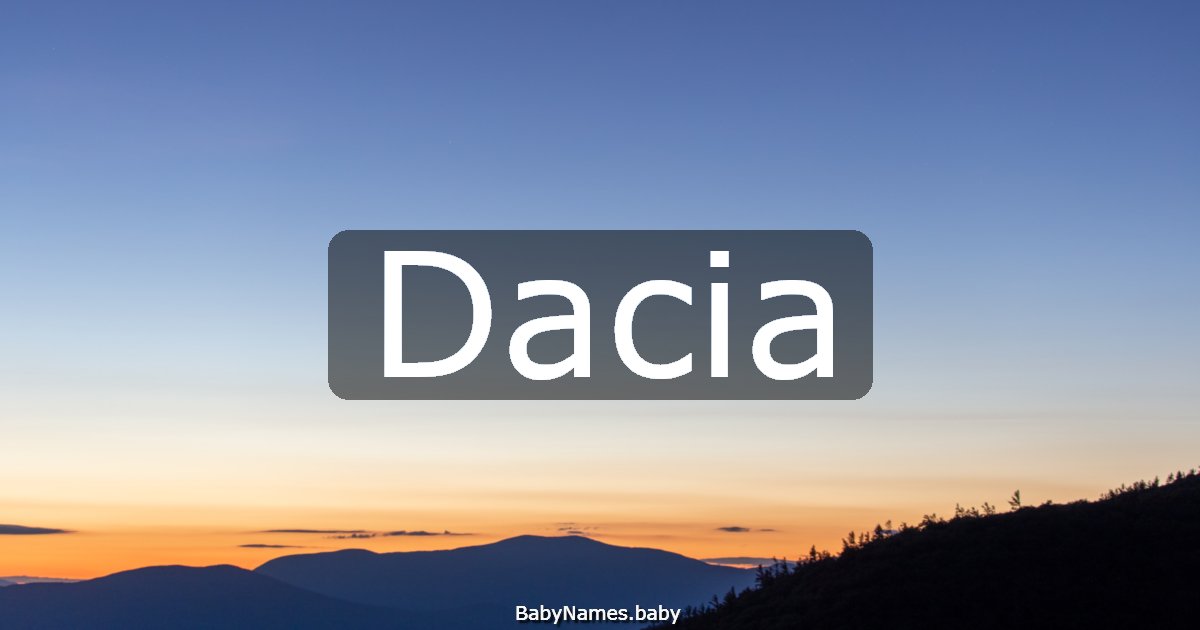 Dacia
