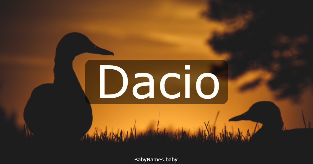 Dacio