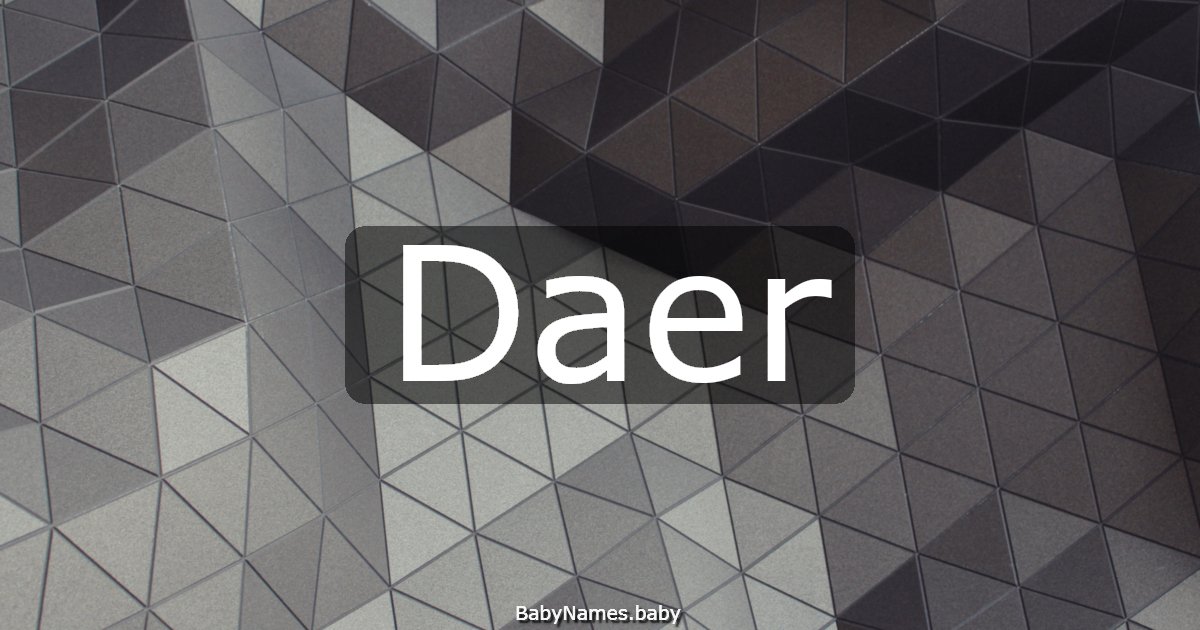 Daer